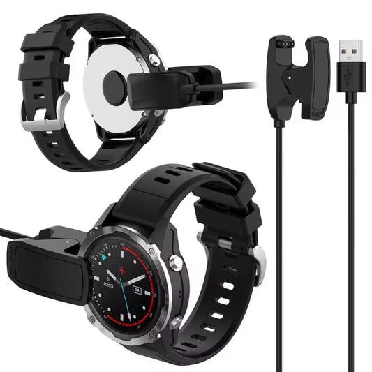 Garmin Descent series charger cable for watches, compatible with That Watch Shop charging accessories.