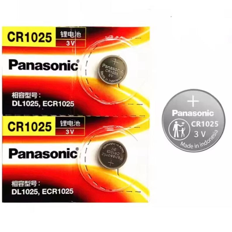 Watch Batteries for Panasonic CR1025 (2 Pack) That Watch Shop