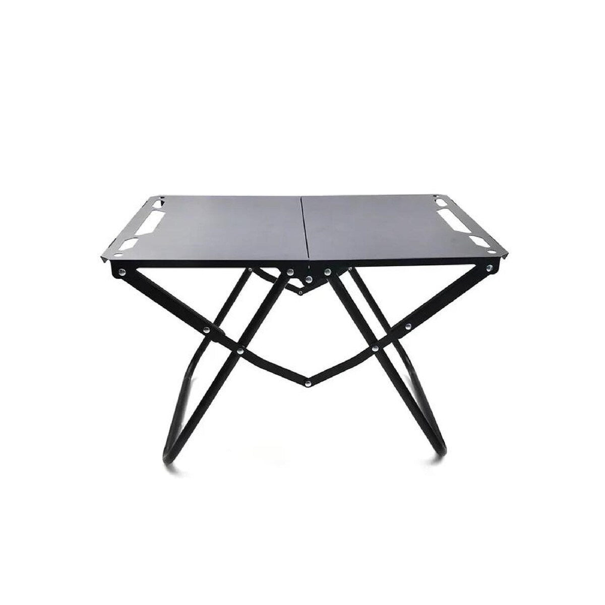 ECOTREK modular folding camping table in 58cm size, portable outdoor table with sturdy design for camping and outdoor activities.