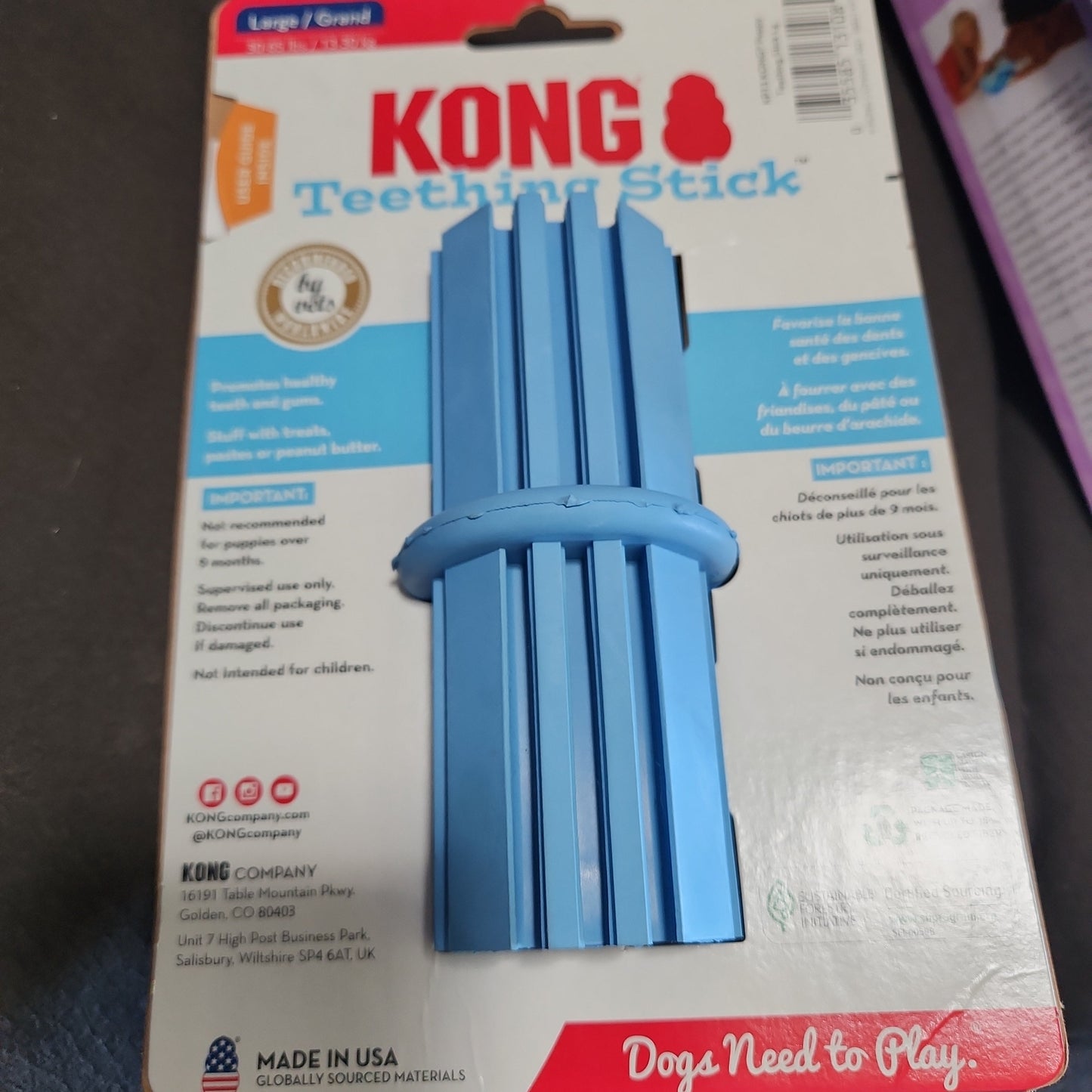 Kong puppy teething stick L Animal Addiction Limited