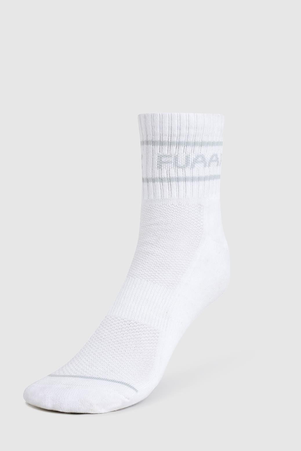Legacy Quarter Socks White/Grey - ShopHub