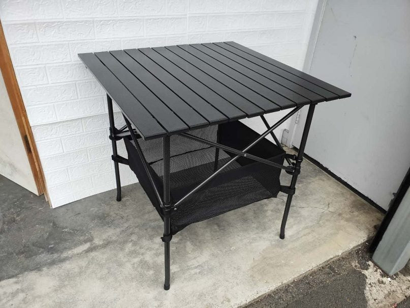 Portable Folding Table Tea Picnic Camping Barbecue Square Table 70*70*70 dealonline.co.nz