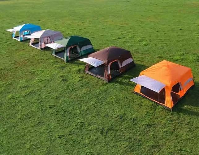 Clearance!!! Family Outdoor Camping Tent – Double Layer, Family Cabin Tent ECOTREK