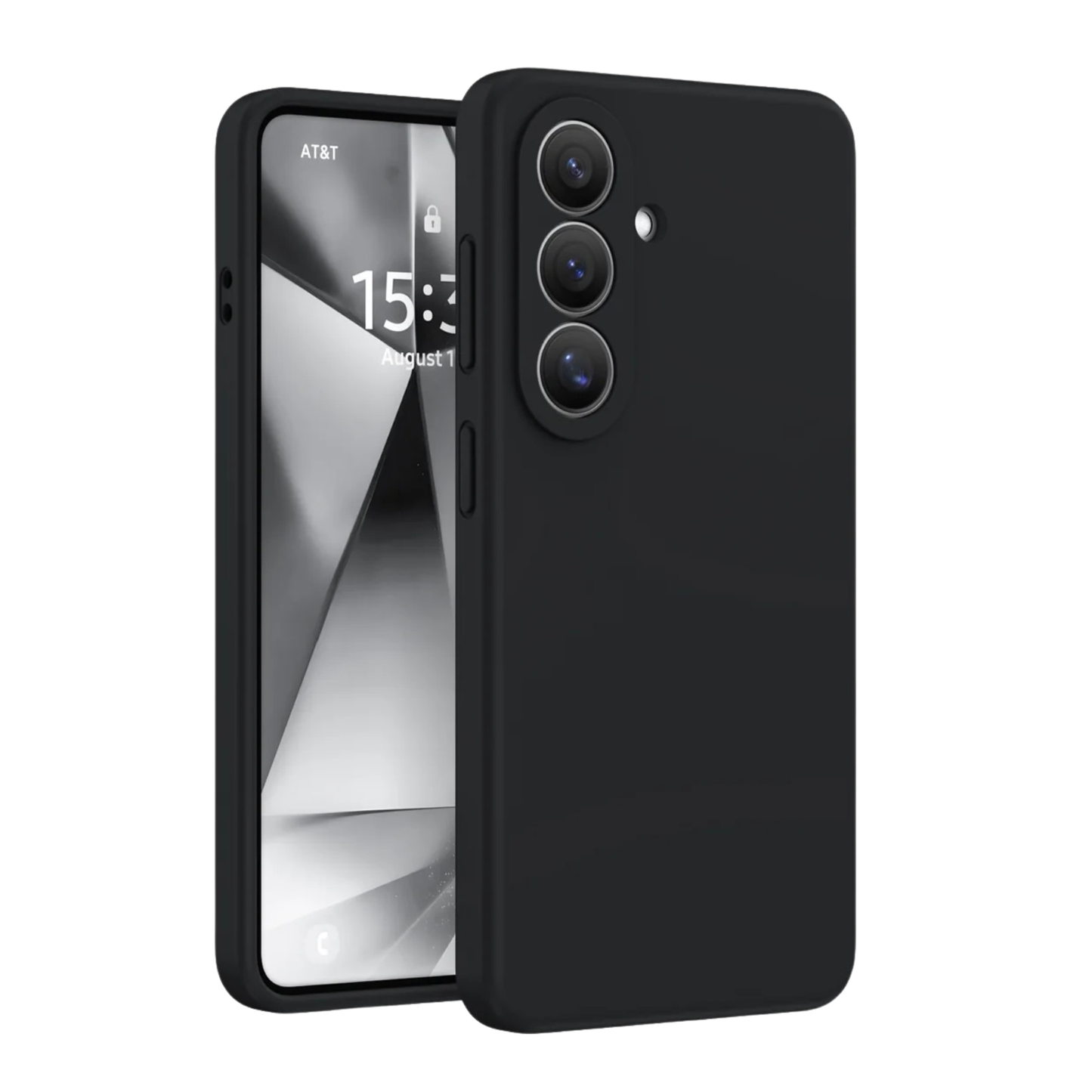 Silicone Case for Samsung S26 Plus (black) - ShopHub