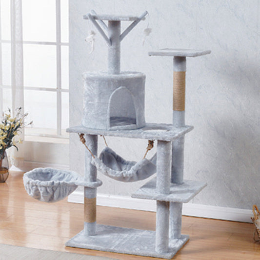 Cat Tree Scratching Post with Mouse 125CM dealonline.co.nz