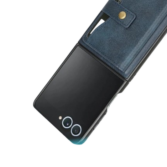 Wallet Leather Case for the Samsung Galaxy Z Flip7 (4 colours available) Habicare