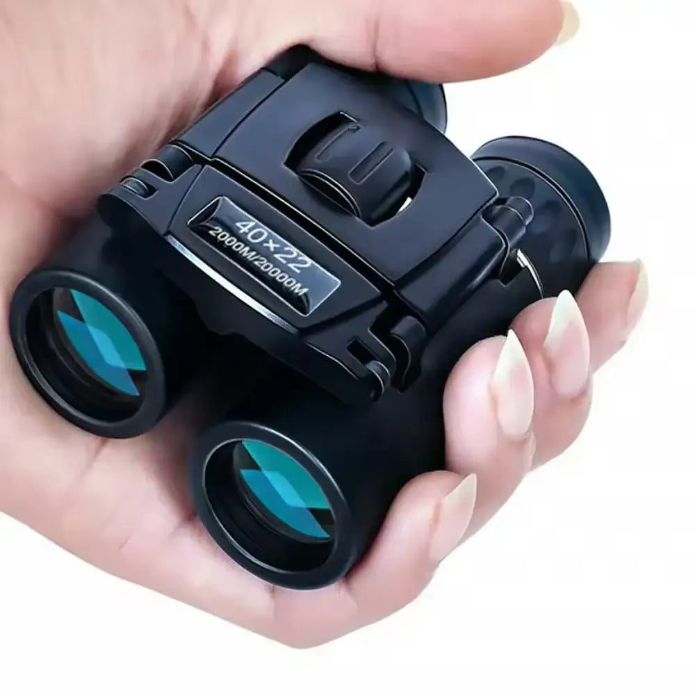 Habicare 40x22 HD binoculars with BAK4 optics, compact long-range mini telescope for clear distant viewing.