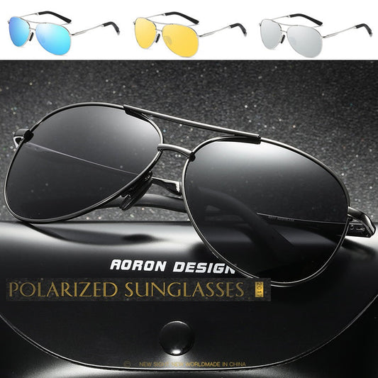 HD Polarized lens Lens Sunglasses Anti-Blue Ray Hydrophobic with Case 4 colours dealonline.co.nz