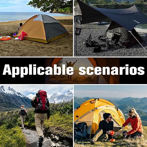 Camping Pegs – 10pcs Aluminium Alloy Tent Stakes ECOTREK