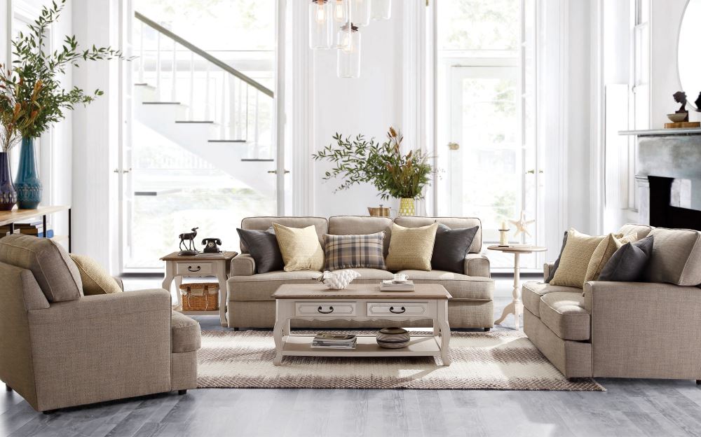 Alexander Brown Two seats Fabric sofa sue-e furniture