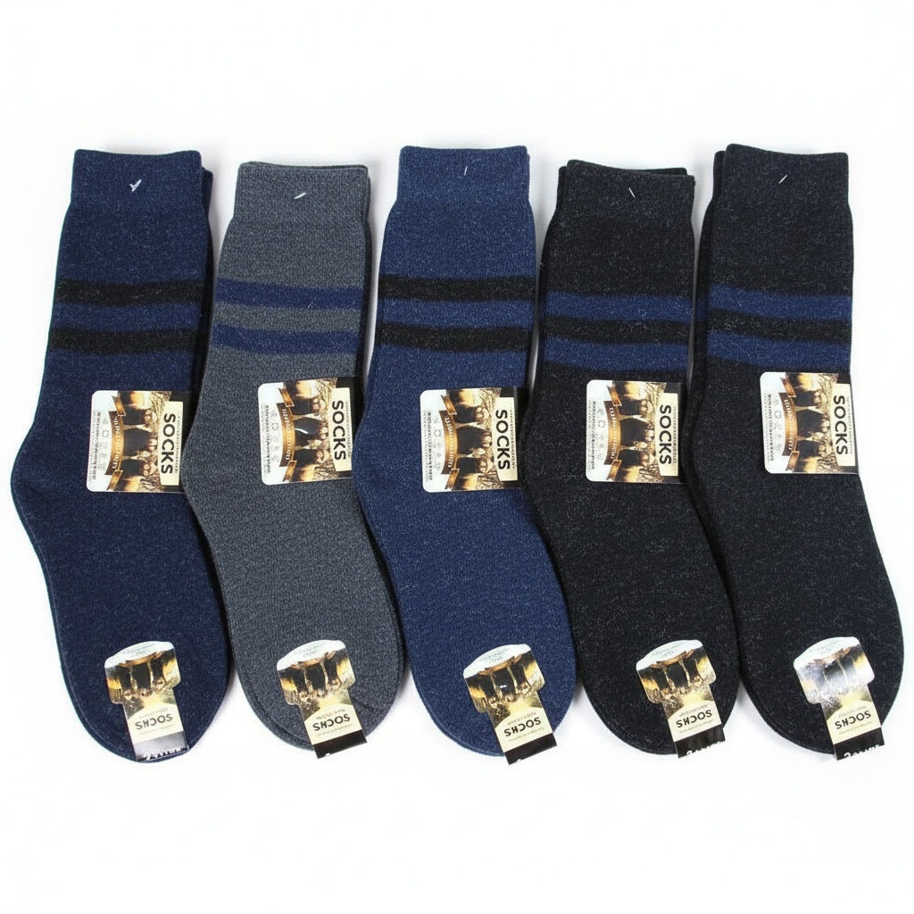 (12 Pairs) Men's Thermal/Work Socks dealonline.co.nz