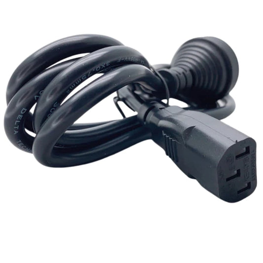 9eight5 3-pin power cable cover for NZ/AUS plugs, designed to protect and conceal power cable connections.