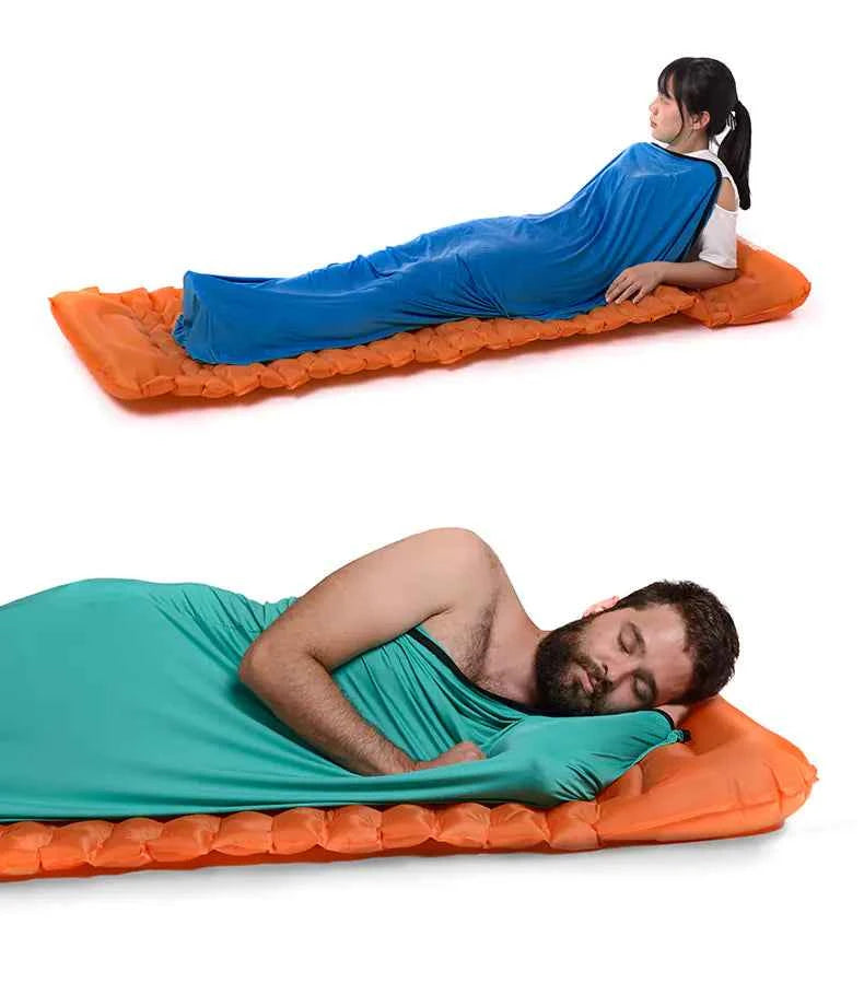 Naturehike Lightweight Portable Sleeping Bag Liner - 400g Travel Sleep Sack | Camping & Hotel