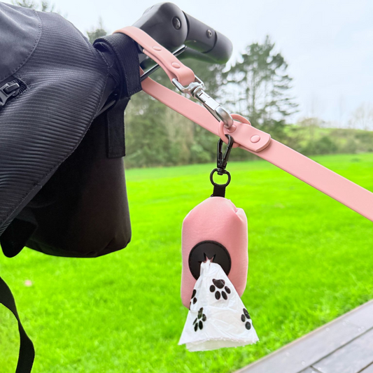 Dog Poop Bag Holder | Blush Pink Walkieez