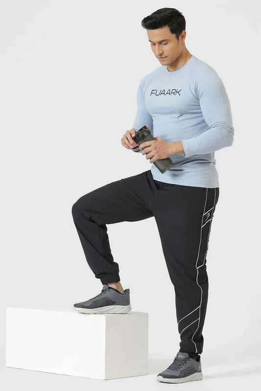 Chase Full Sleeves T-shirt Sky Blue