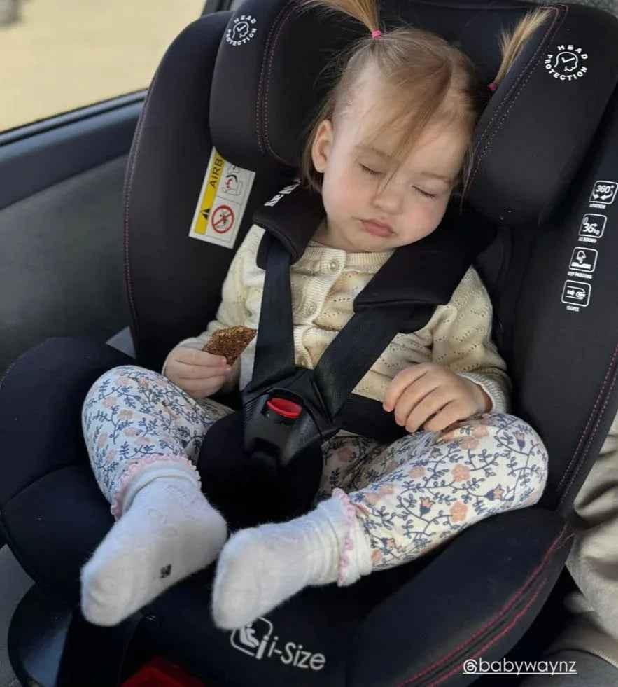 The Defender – i-Size 360 Rotating Convertible Car Seat with Isofix and Top Tether