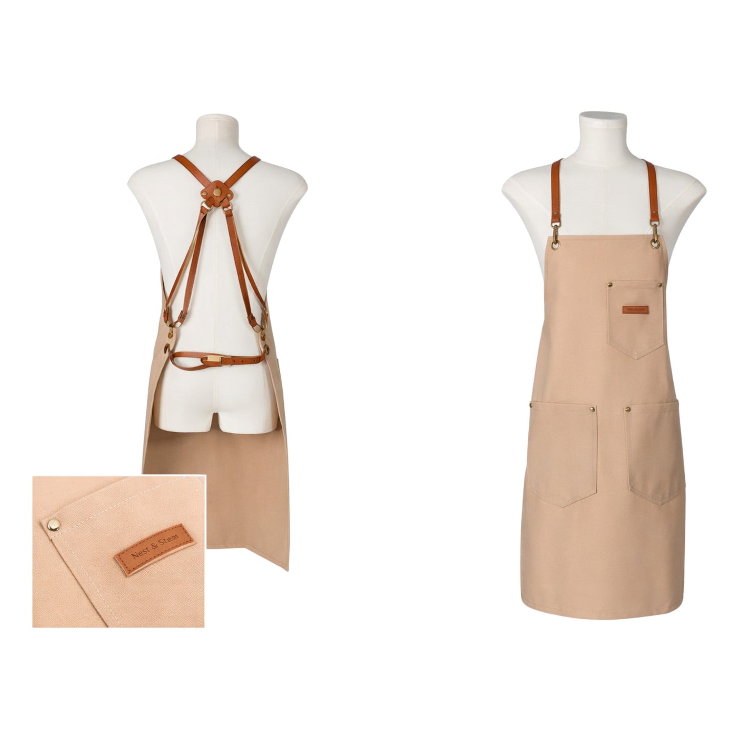 Frankly Cotton Classic Canvas Apron Nest & Stem Homewares