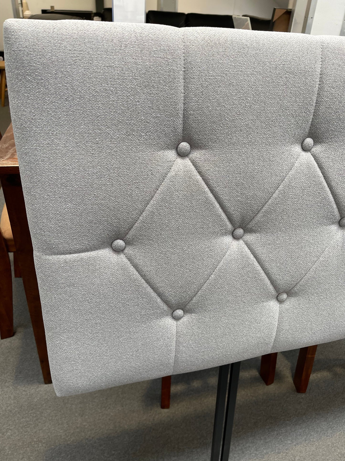 Fenland Headboard Light Grey Queen sue-e furniture