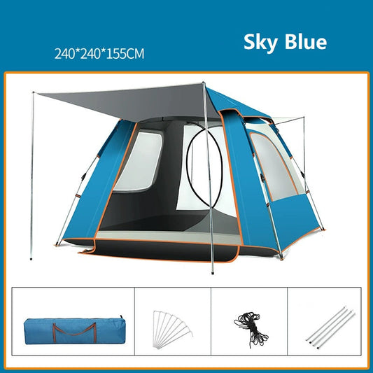 Family Tent – Lightweight & Easy to Set Up JLP74816 ECOTREK
