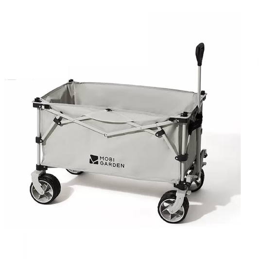 MOBI GARDEN Outdoor Camping trolley - Portable, Four-Way Folding, 200L Capacity Utility Cart ECOTREK