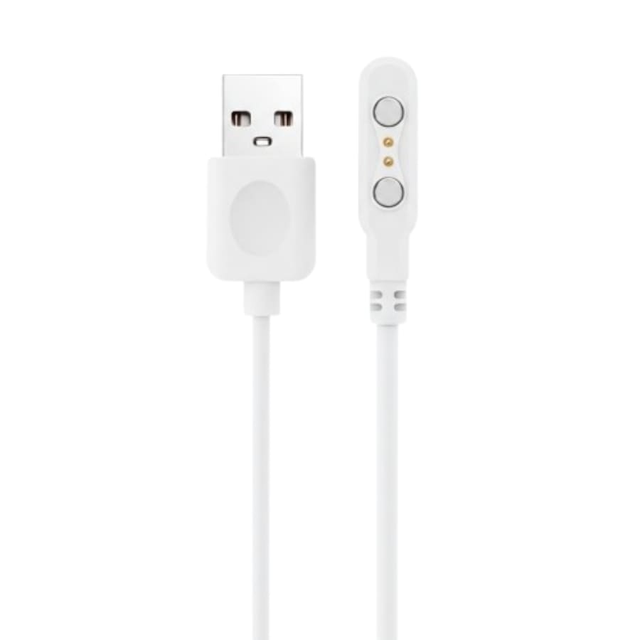 USB A Magnetic Charger Cable HiFuture Smart Watch (White) 1m