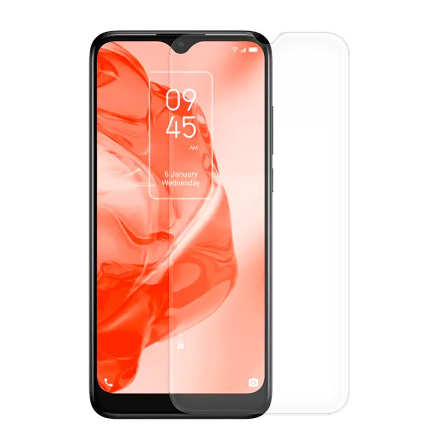 Hydrogel Screen Protector for TCL 205 (Pack of 2) 9eight5