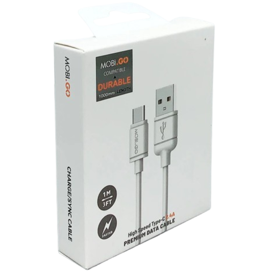 Mobigo 1m USB-A to C cable 201T