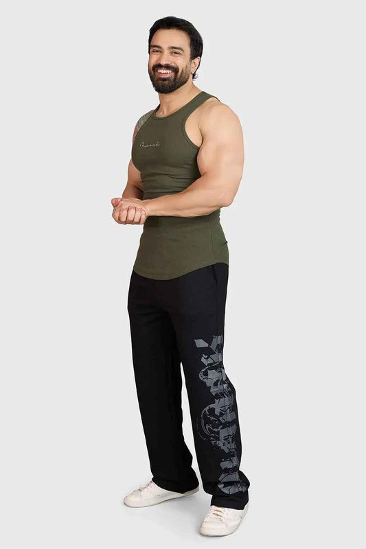 Ribbed Tank Olive
