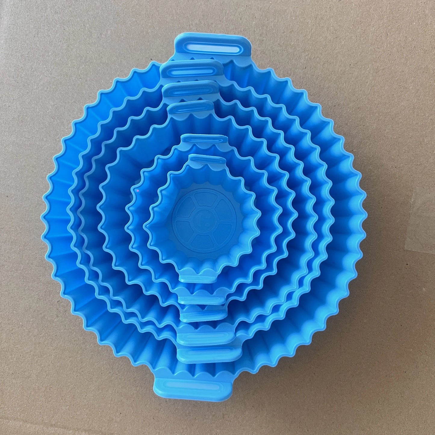 6PC Air Fryer Mats - 450°F Silicone Non-Stick Dual Texture - ShopHub