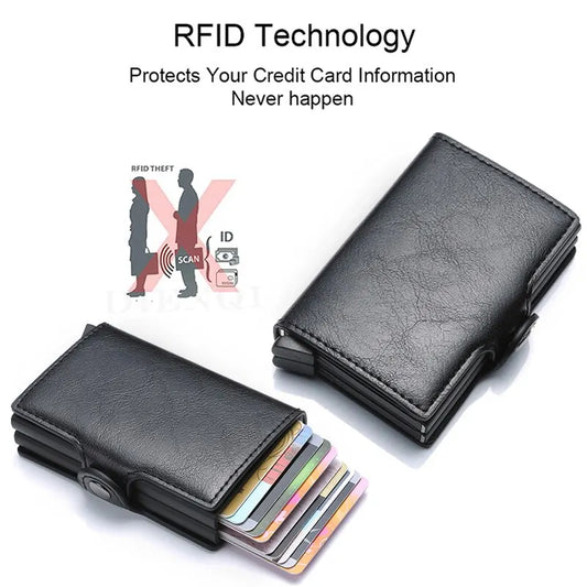 Antitheft Rfid Credit Card Holder Wallets
