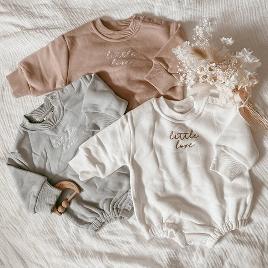 Kids Tales Little Statement Cotton-Blend Baby Romper