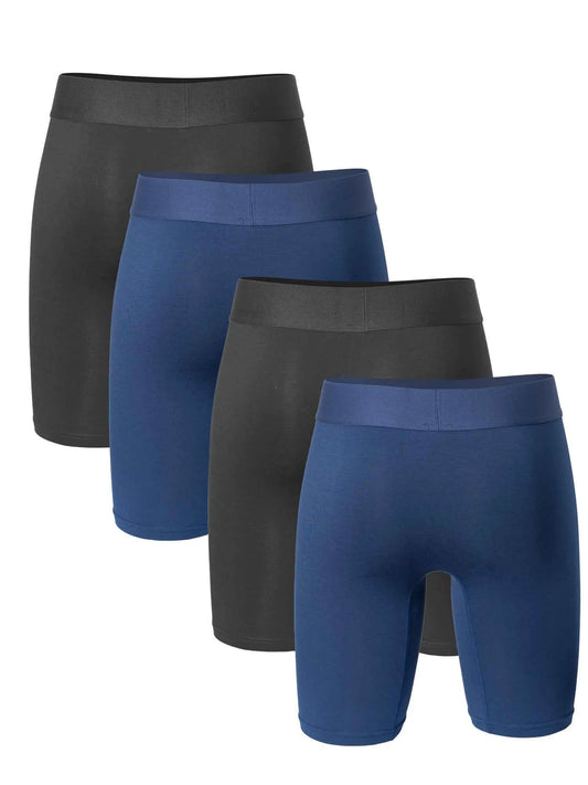 4pcs Men's Breathable Modal Underwear with Opening - Comfortable Boxershorts