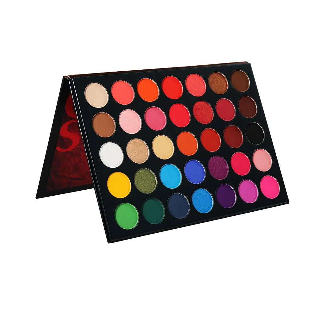 BEAUTY GLAZED Palette Eyeshadow 35 Colours
