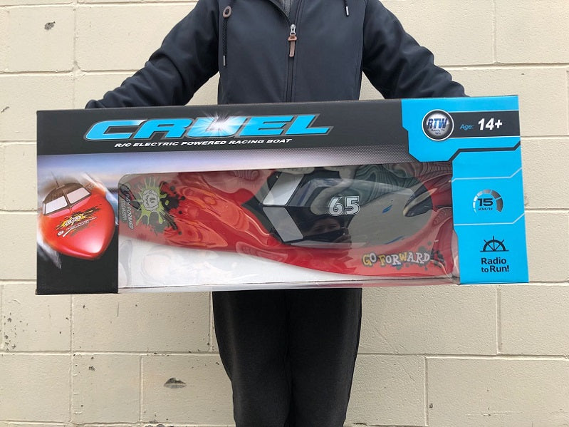 Big Racing Boat - 74CM Large Size RC High-Powered - ShopHub