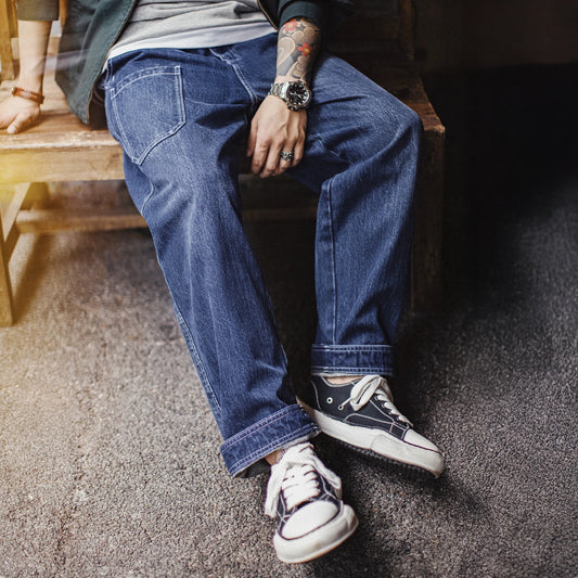 Maden 15oz Slub Cotton Vintage Denim Jeans