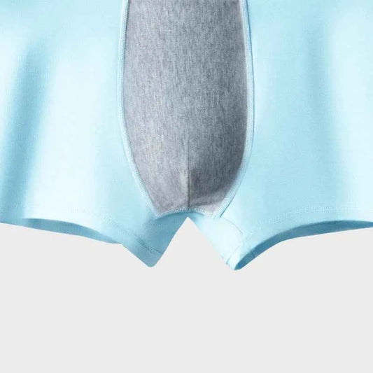 MiiOW 3Pcs Autumn Winter Cotton Men's Underwear 7A Antibacterial Crotch Men Panties Softness Skin-friendly Man Boxershorts Trunk