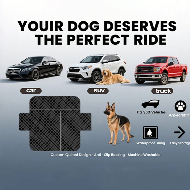 Waterproof Dog Car Hammock Habicare