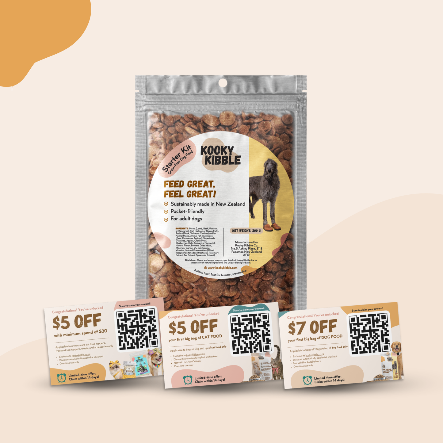 New Zealand Grain-Free Adult Dog Food (12/24 KG)