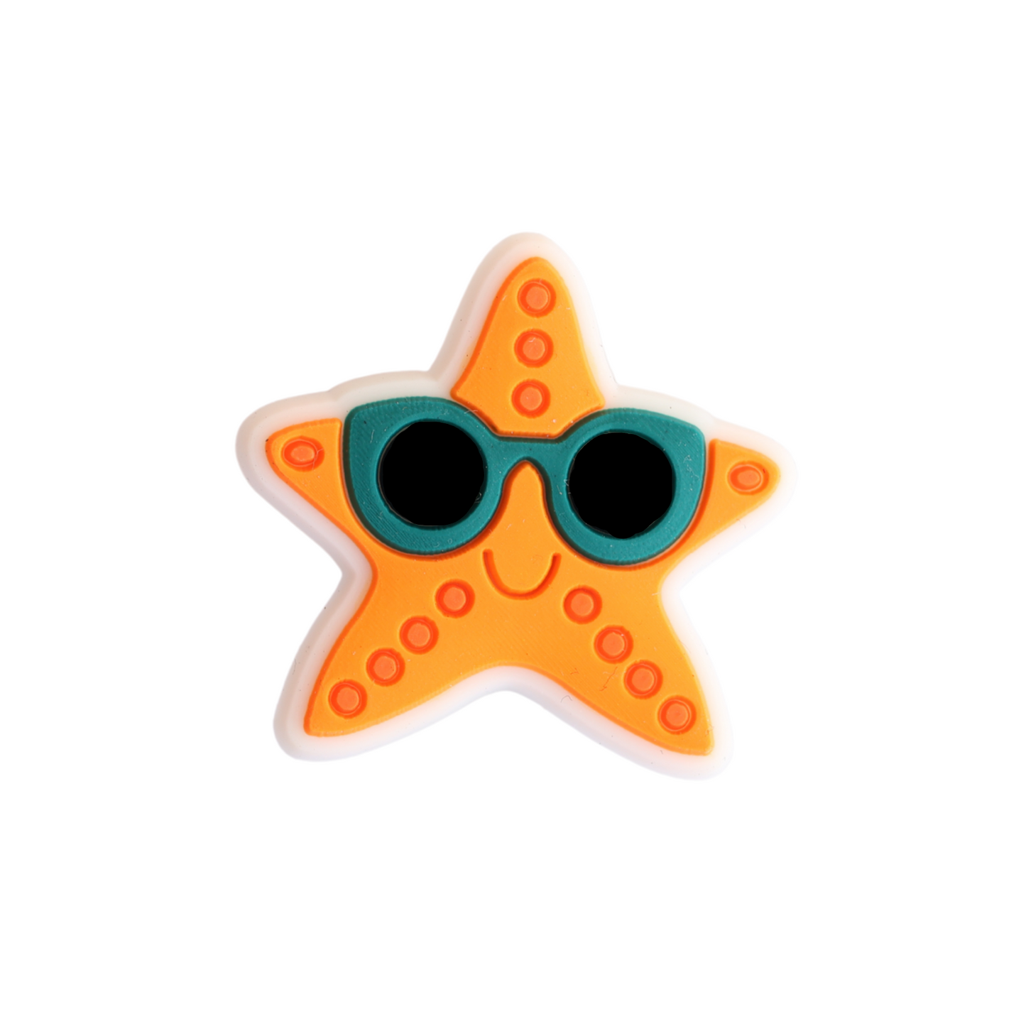 Cool Dude Starfish Charm Walkieez