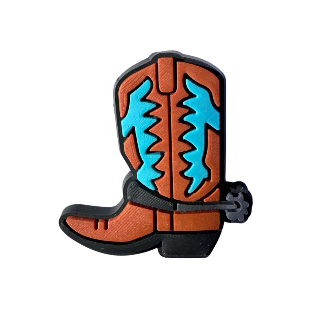 Cowboy Boots Charm Walkieez