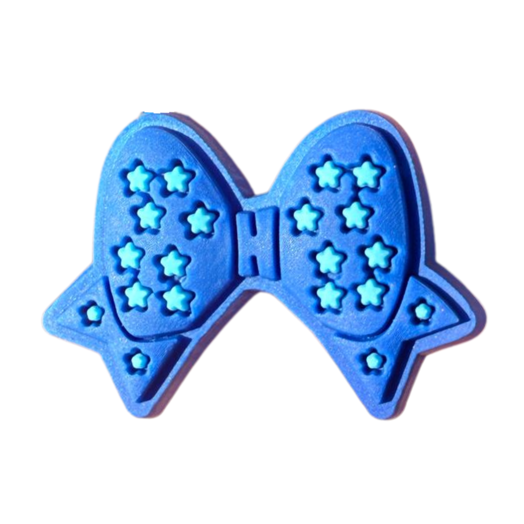 Blue Bow Charm Walkieez