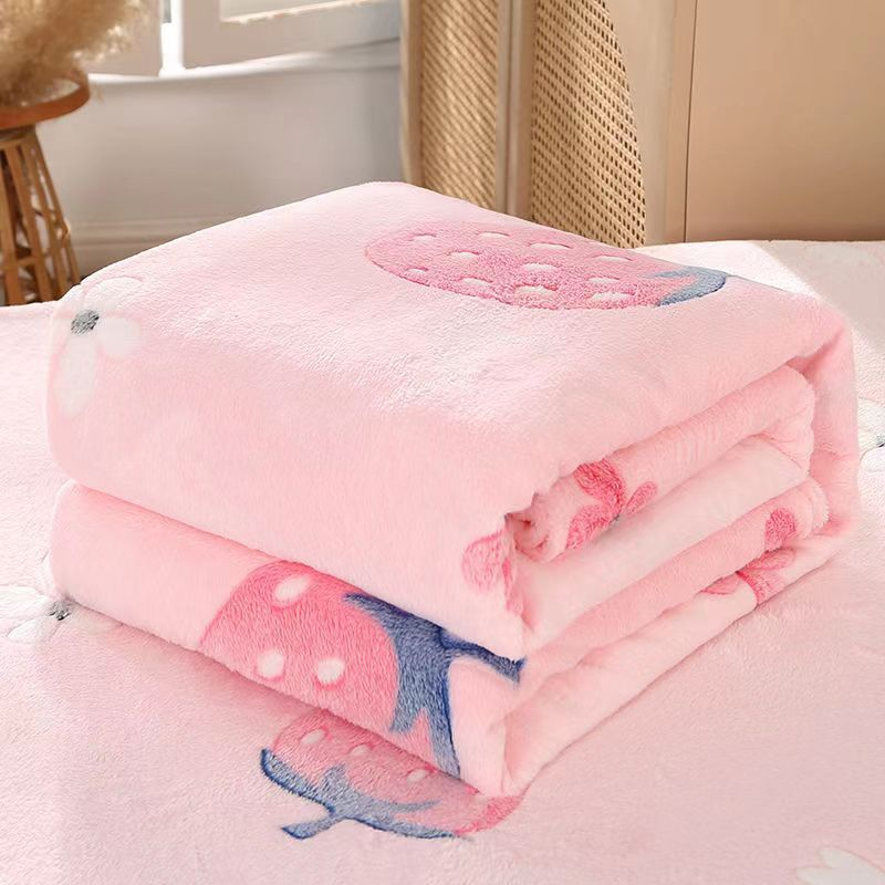 Fleece Blanket Soft Comfy Plush Winter Warm 200cm - ShopHub