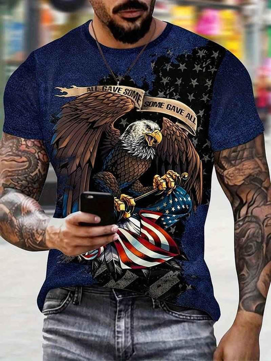 Apex Eagle Statement Tee for Men