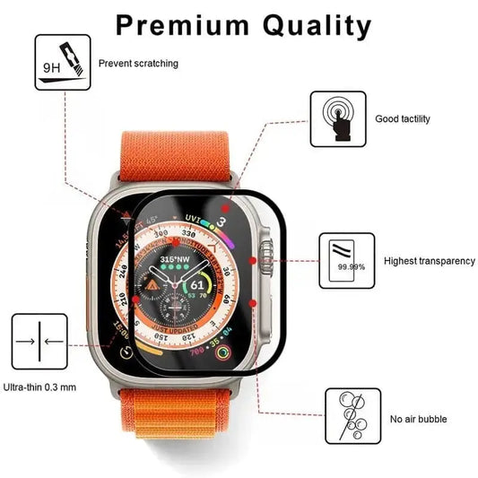 Screen Protectors for Apple Watch Ultra 2 (Pack of 5) Habicare