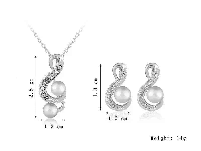 Danbi Pearl Jewelry Set for Women