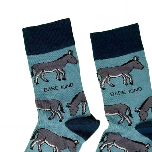 Save the Donkeys Bamboo Socks