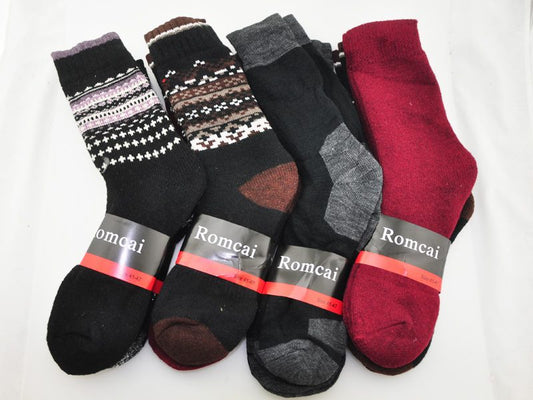 Thick Socks (12 Pairs) Men's Long Hose Crew/Work Socks Bulk Sale dealonline.co.nz