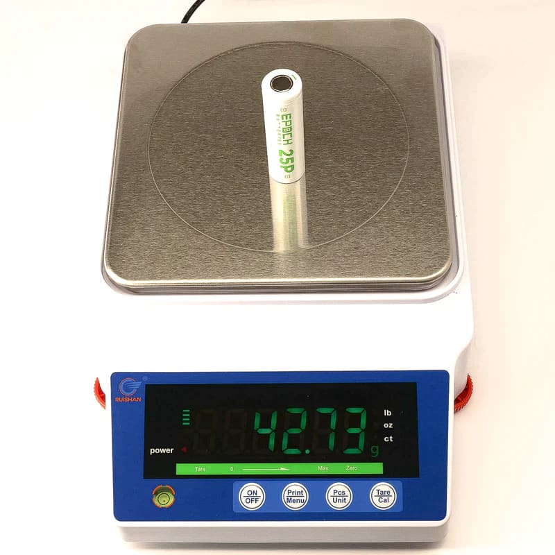 Epoch 25P 18650 2500mAh 20A Battery That Watch Shop