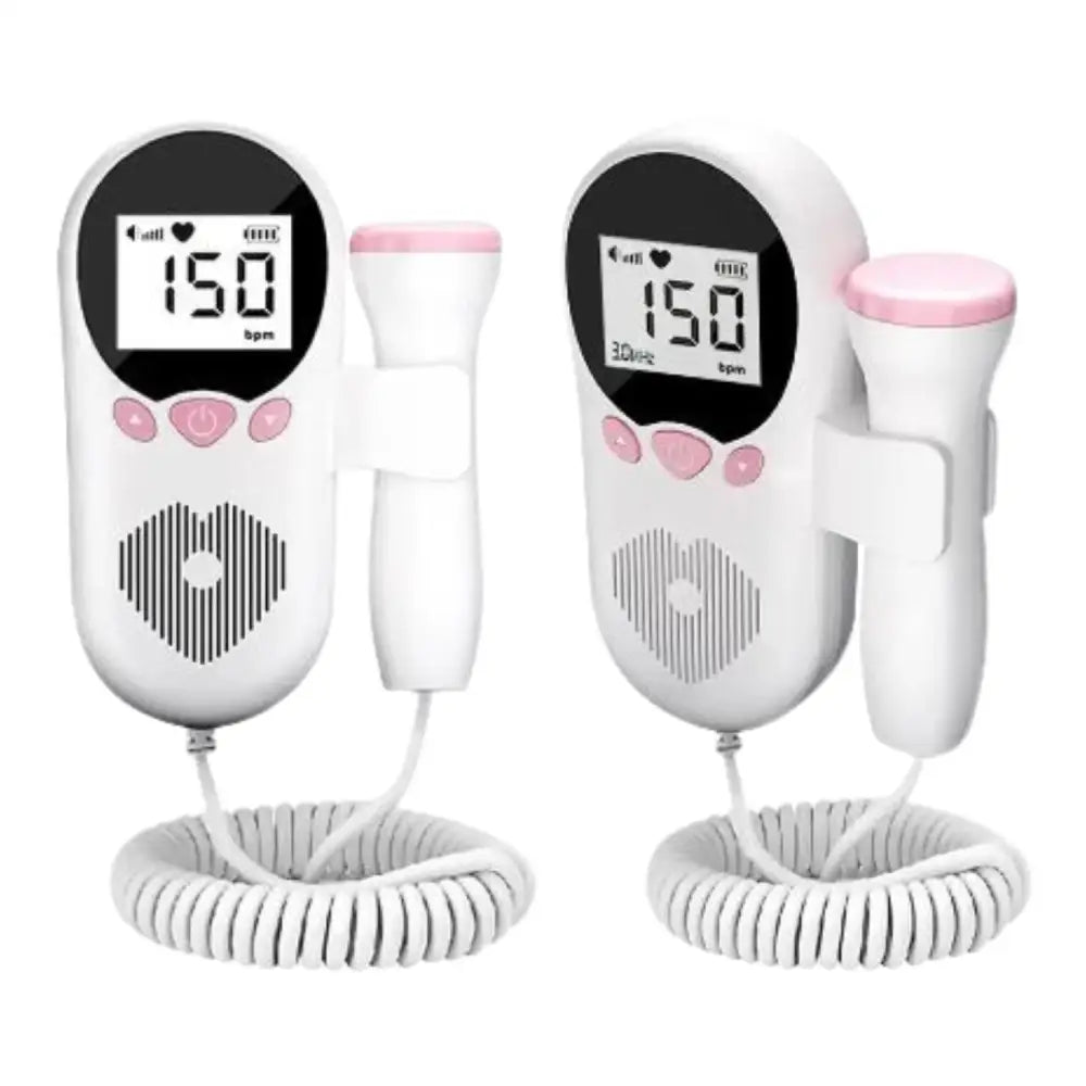 Habicare HBC fetal Doppler device with packaging, used to monitor fetal heartbeat during pregnancy.
