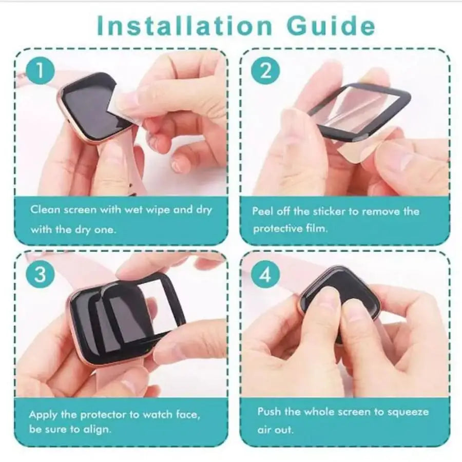 Screen Protectors for Fitbit Sense 2 (Pack of 5) Habicare